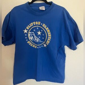 Port and Company Fun School Graphic T-Shirt Adult Size Large